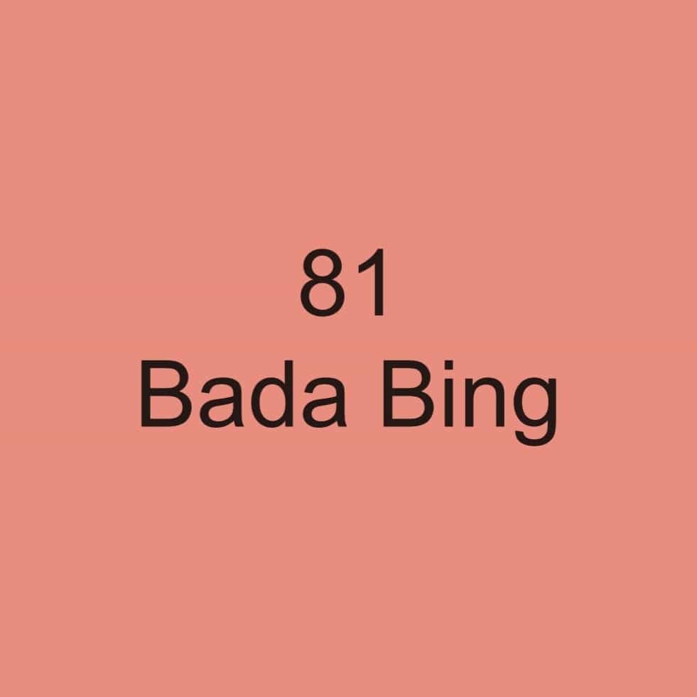 WowBao Nails 81Bada Bing, Hema-Free Gel Polish 15ml