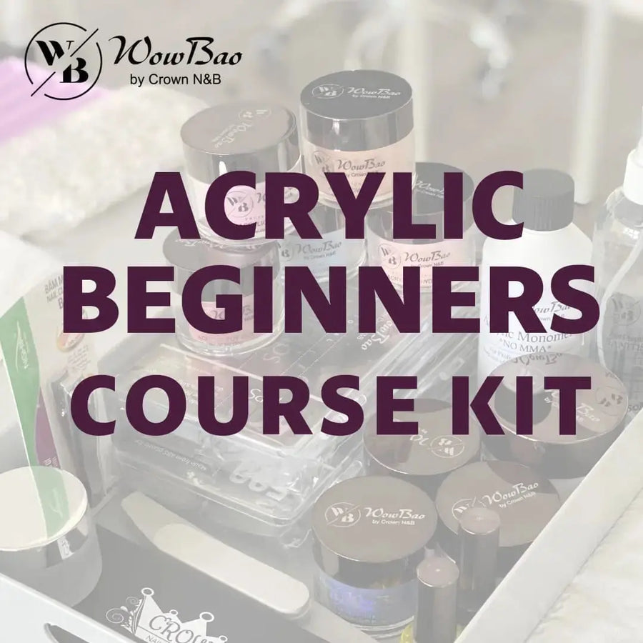 WowBao Nails Acrylic beginers course kit