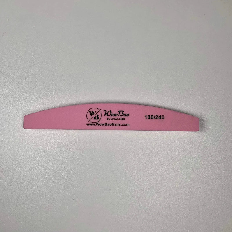 WowBao Nails Half moon nail Buffer 180/240