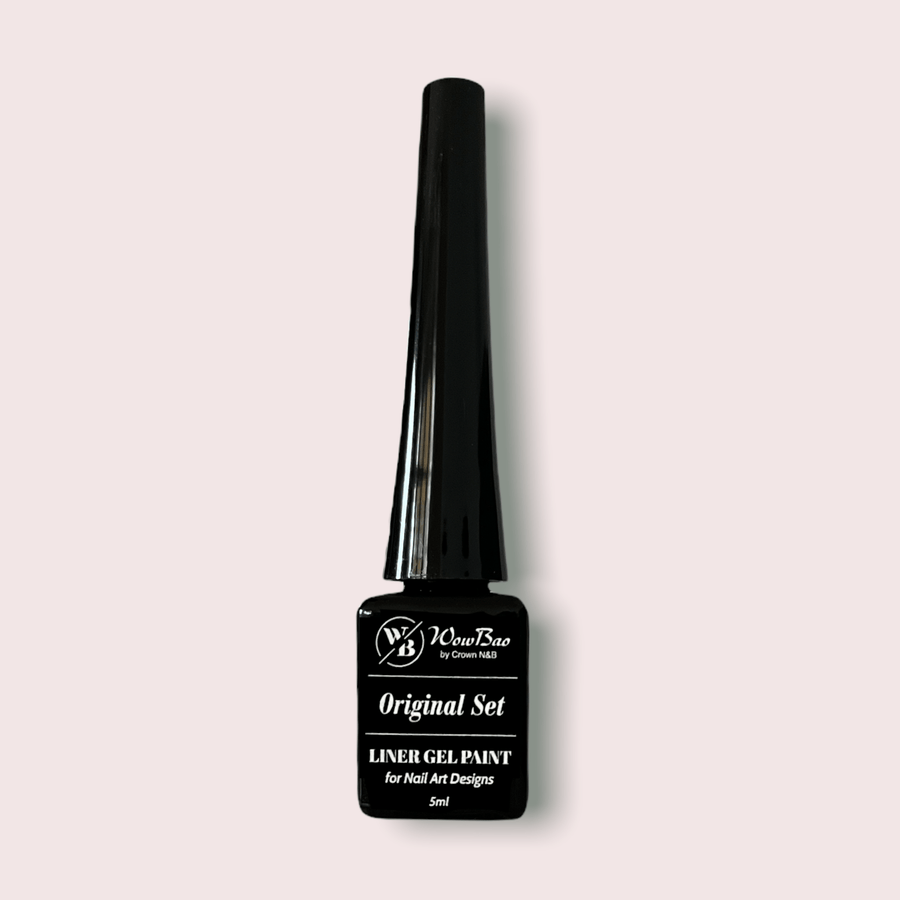 WowBao Nails Liner Gel Paint BLACK