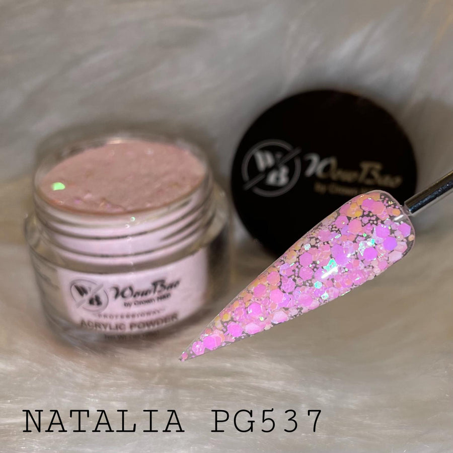 WowBao Nails Natalia 537 1oz/28g Wowbao Acrylic Powder