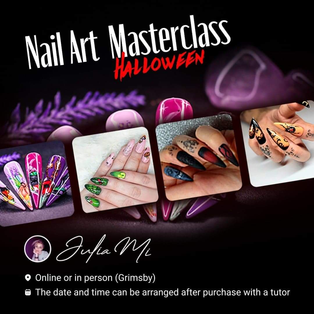 Online Nail Art masterclass with julia Advanced – WowBao Nails