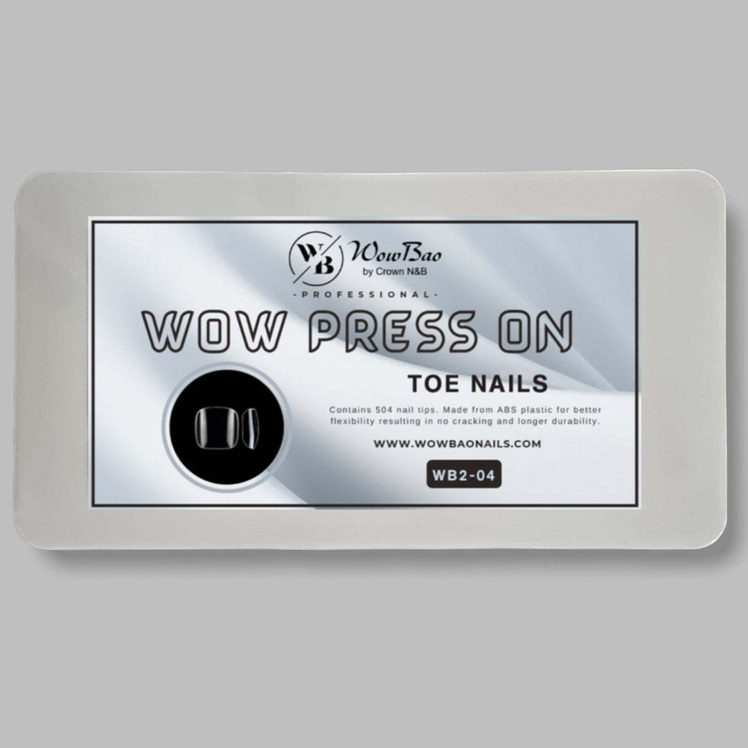 Wow Bao Nails Wow Press On Nail Tips | TOE NAILS WB2-04